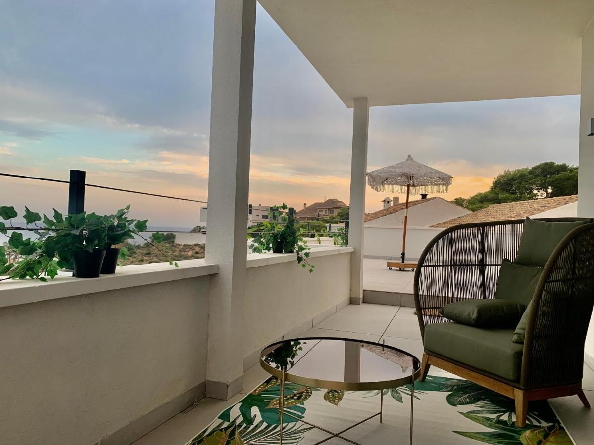 Rooftop With Beautiful Sea View Isla Plana Luaran gambar