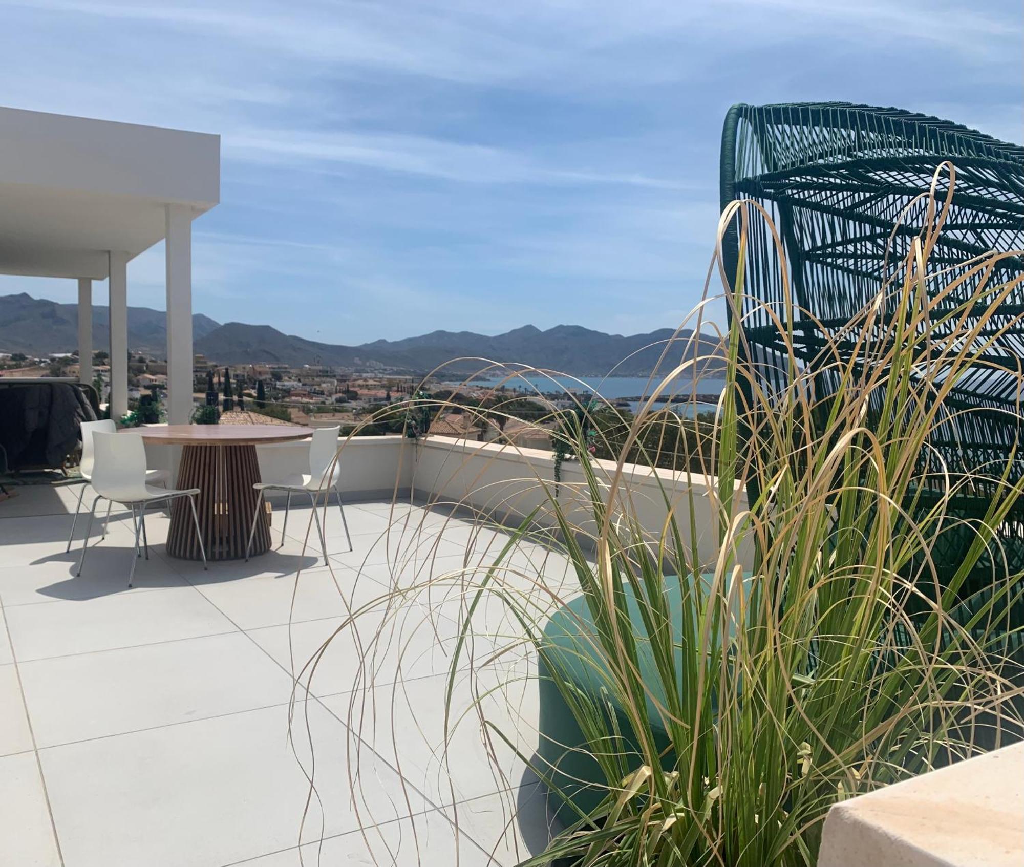 Rooftop With Beautiful Sea View Isla Plana Luaran gambar